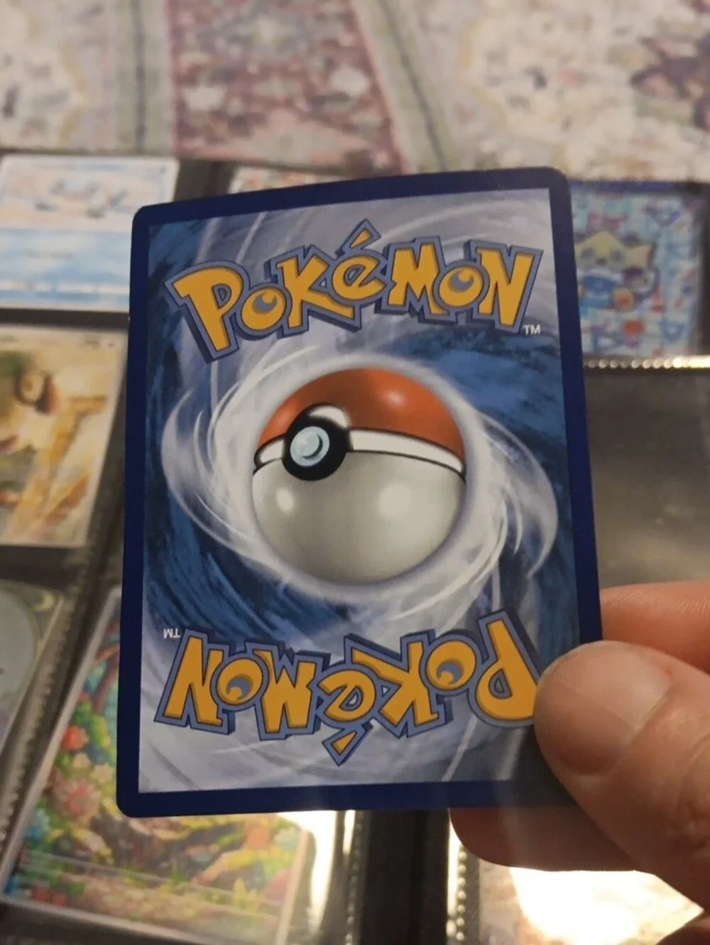 Buneary Pokémon Holographic Trading Card - Pink & Yellow